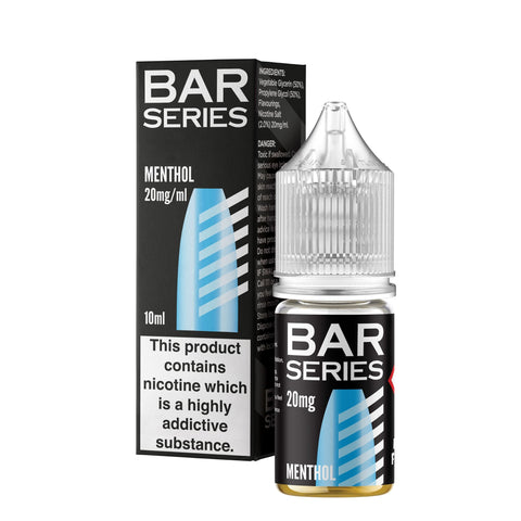 Menthol E-Liquid Nicotine Salt By Bar Series 10ml