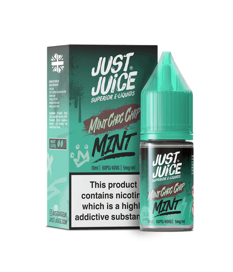 Mint Choc Chip E-Liquid Nicotine Salt By Just Juice 10ml