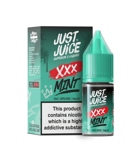 XXX Mint E-Liquid Nicotine Salt By Just Juice 10ml