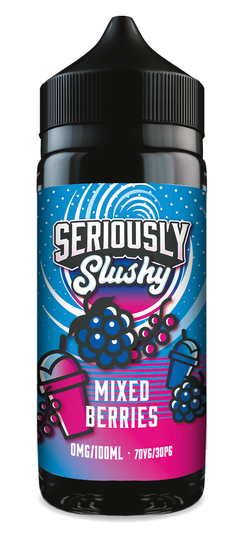 Mixed Berries Seriously Slushy E-Liquid Shortfill By Doozy Vape 100ml