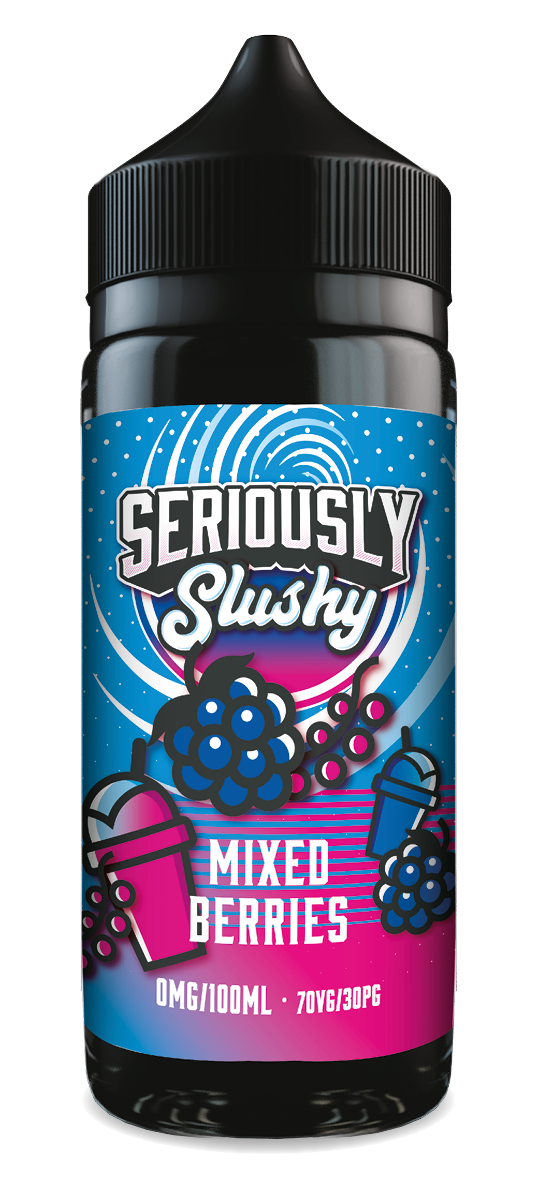 Mixed Berries Seriously Slushy E-Liquid Shortfill By Doozy Vape 100ml
