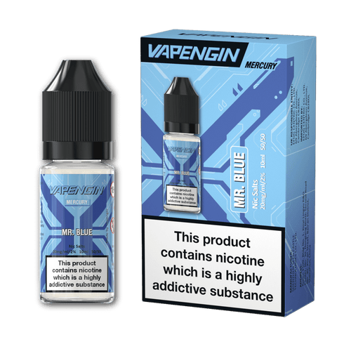 Mr. Blue Mercury E-Liquid Nicotine Salt By Vapengin 10ml