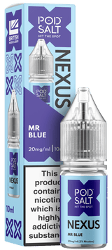 Mr Blue NEXUS E-Liquid Nicotine Salt By Pod Salt 10ml