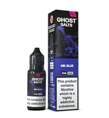 Mr Blue GHOST SALTS E-Liquid Nicotine Salt By Vapes Bars 10ml