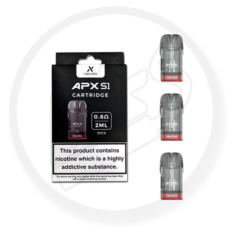 Nevoks APX Replacement Pod Cartridges - 2ml