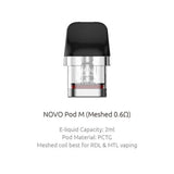 SMOK Novo Pod M Replacement Pods