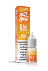 Orange & Clementine Bar Range E-Liquid Nicotine Salt By Just Juice 10ml