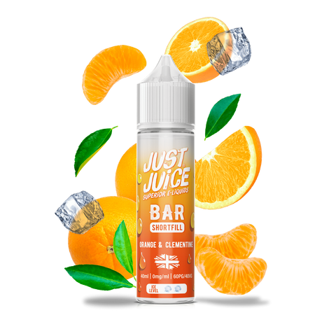 Orange & Clementine E-Liquid Bar Shortfill By Just Juice 40ml