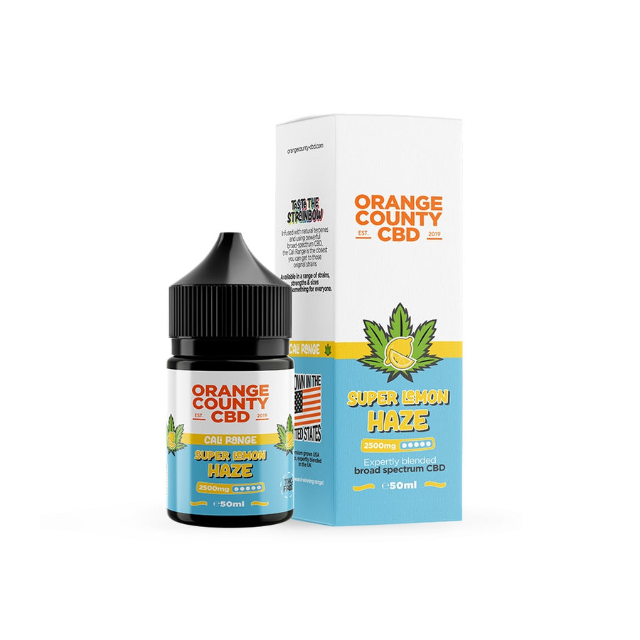Super Lemon Haze CBD E-Liquid By Orange County 50ml