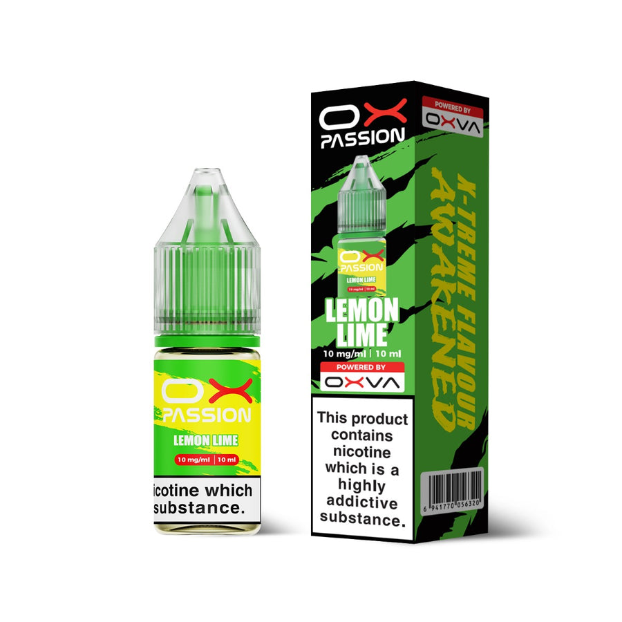 Lemon Lime OX Passion Nicotine Salt E-Liquid By OXVA 10ml