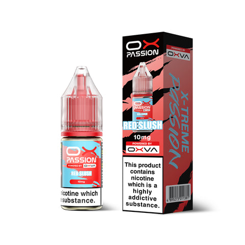 Red Slush OX Passion Nicotine Salt E-Liquid By OXVA 10ml