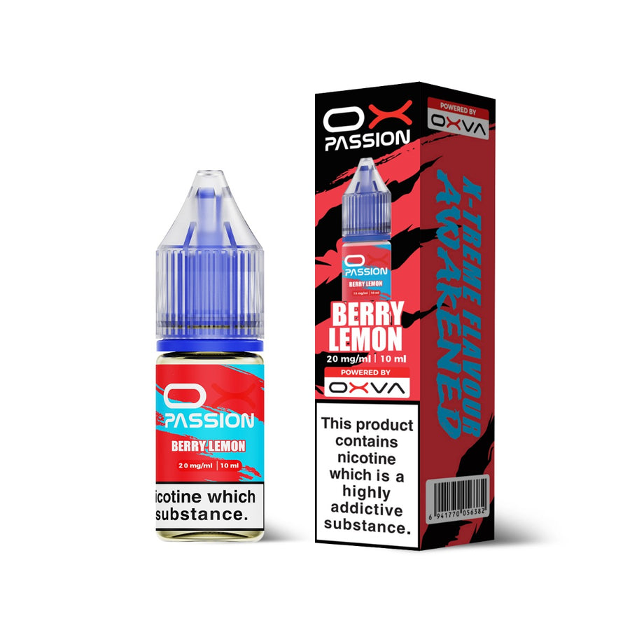 Berry Lemon OX Passion Nicotine Salt E-Liquid By OXVA 10ml