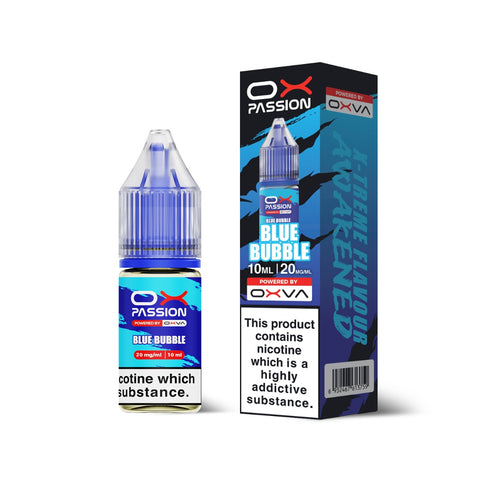Blue Bubble OX Passion Nicotine Salt E-Liquid By OXVA 10ml
