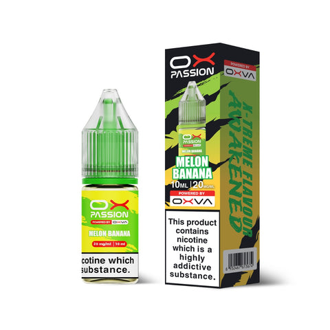Melon Banana OX Passion Nicotine Salt E-Liquid By OXVA 10ml