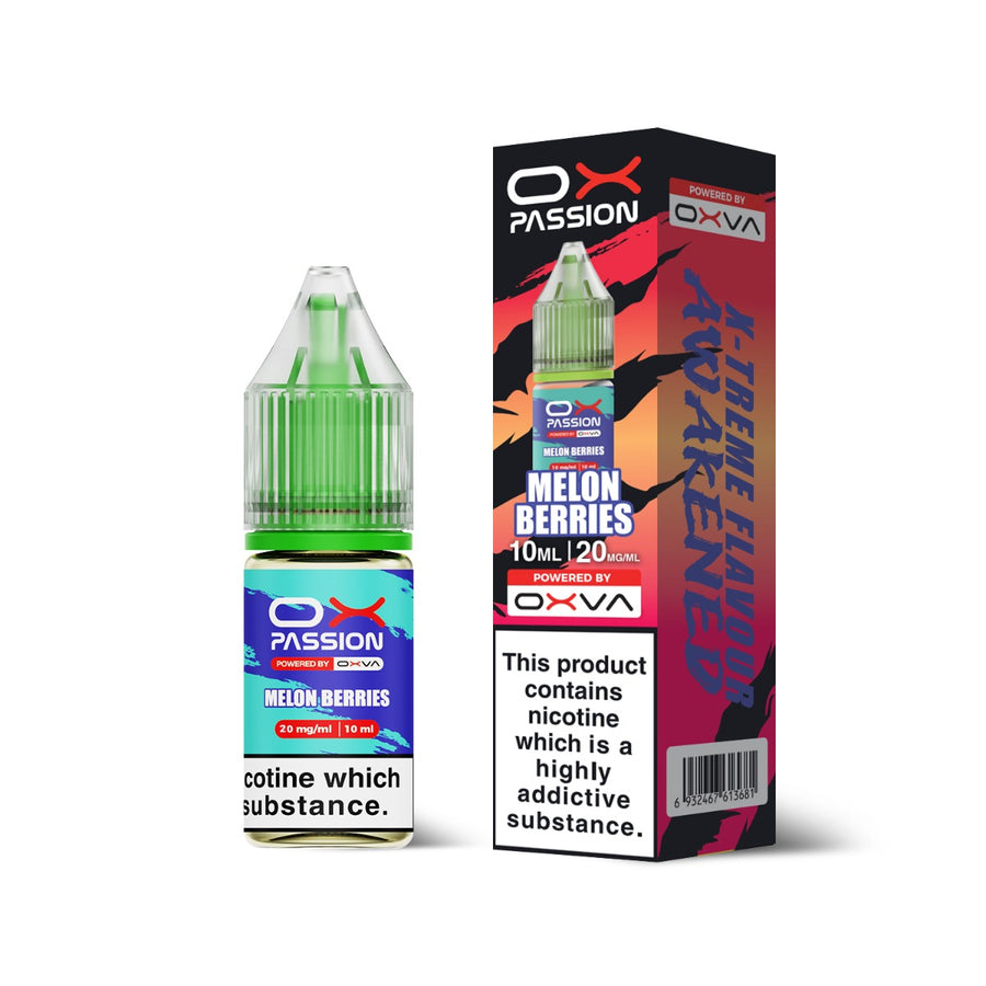 Melon Berries OX Passion Nicotine Salt E-Liquid By OXVA 10ml