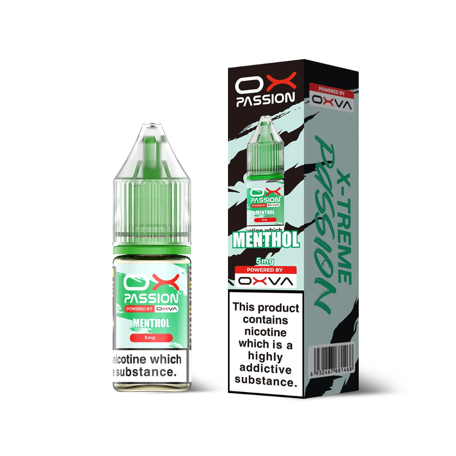 Menthol OX Passion Nicotine Salt E-Liquid By OXVA 10ml