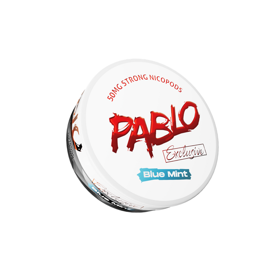 Pablo Blue Mint Nicotine Pouches 50mg