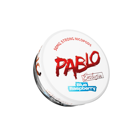 Pablo Blue Raspberry Nicotine Pouches 50mg