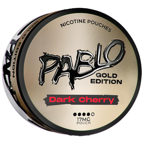 Pablo GOLD EDITION Dark Cherry Nicotine Pouches 17mg