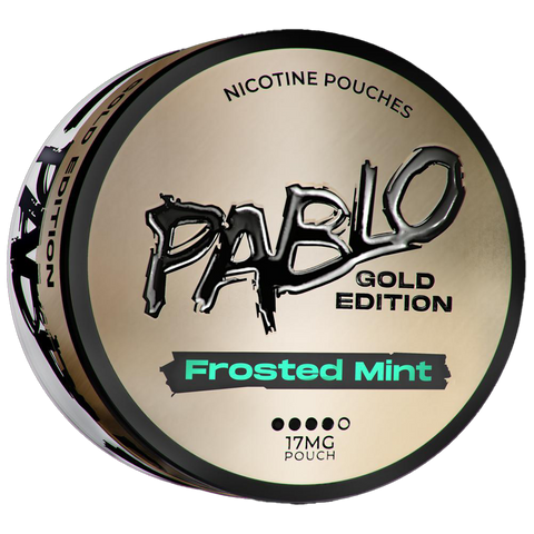 Pablo GOLD EDITION Frosted Mint Nicotine Pouches 17mg
