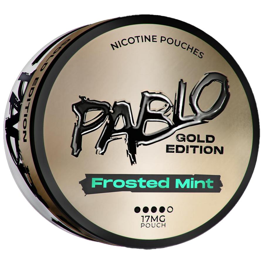 Pablo GOLD EDITION Frosted Mint Nicotine Pouches 17mg
