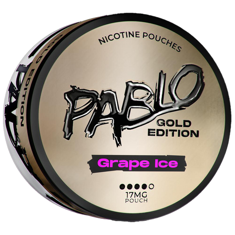 Pablo GOLD EDITION Grape Ice Nicotine Pouches 17mg