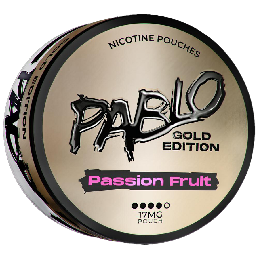 Pablo GOLD EDITION Passion Fruit Nicotine Pouches 17mg