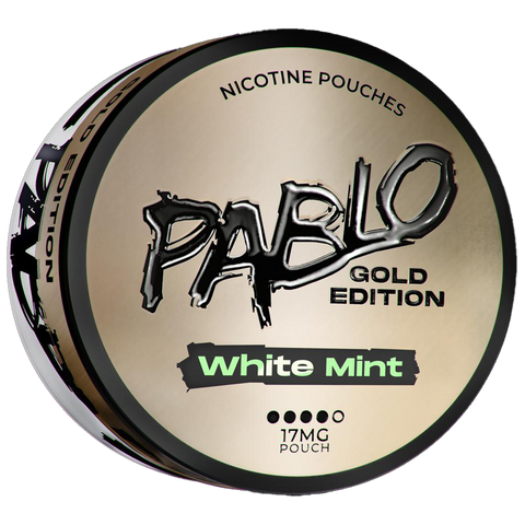 Pablo GOLD EDITION White Mint Nicotine Pouches 17mg