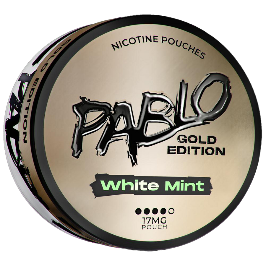 Pablo GOLD EDITION White Mint Nicotine Pouches 17mg