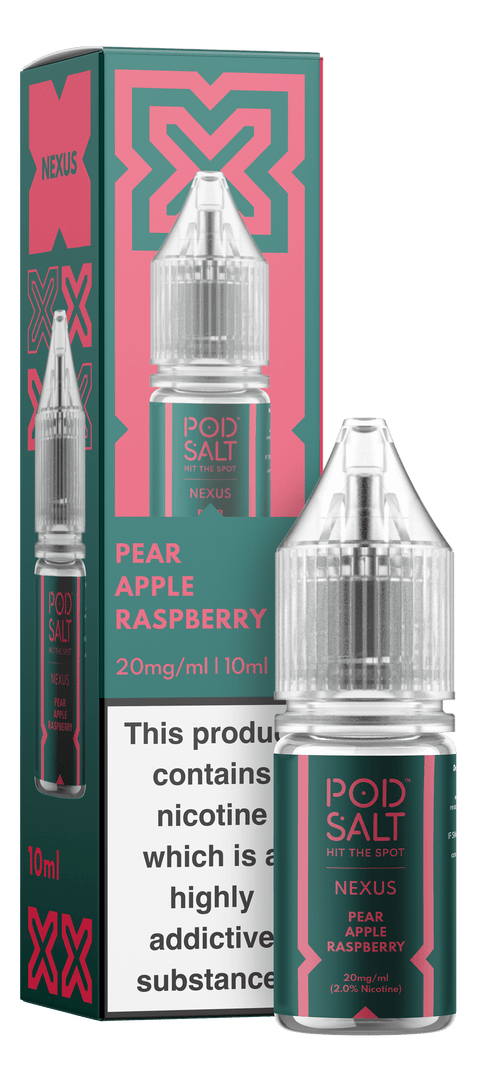 Pear Apple Raspberry NEXUS E-Liquid Nicotine Salt By Pod Salt 10ml
