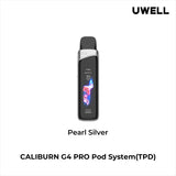 Uwell Caliburn G4 Pro Touch Screen Pod Kit