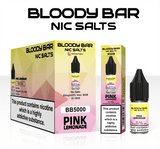 Pink Lemonade E-Liquid Nicotine Salt By Bloody Bar 10ml