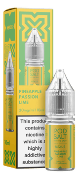 Pineapple Passion Lime NEXUS E-Liquid Nicotine Salt By Pod Salt 10ml
