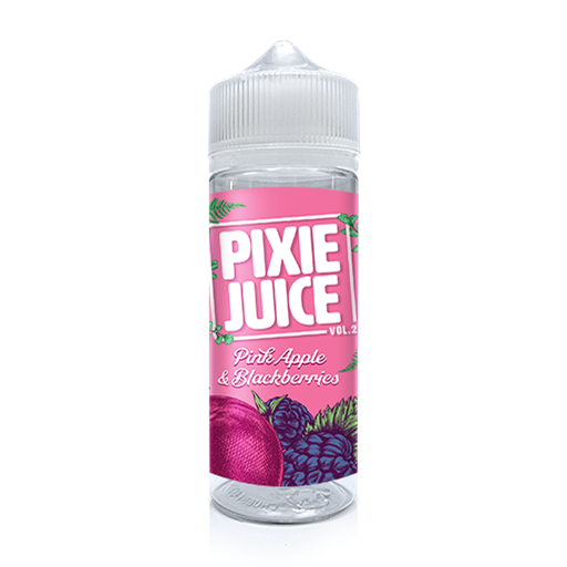 Pink Apple & Blackberries E-Liquid Shortfill By Pixie Juice Vol.2 100ml