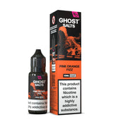 Pink Orange Fizz GHOST SALTS E-Liquid Nicotine Salt By Vapes Bars 10ml