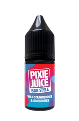 Wild Strawberries & Blueberries BAR STYLE E-Liquid Nicotine Salt By Pixie Juice 10ml