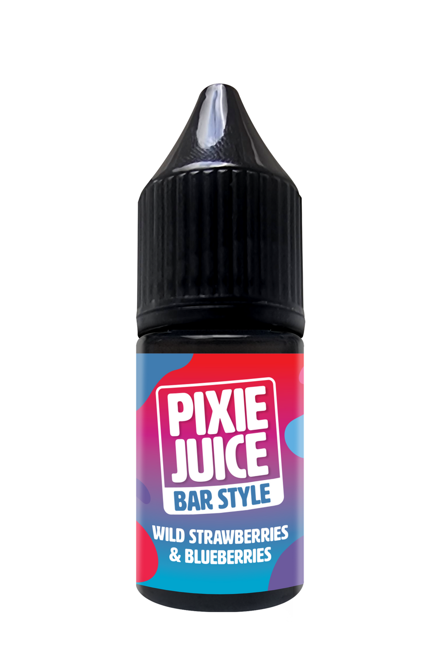 Wild Strawberries & Blueberries BAR STYLE E-Liquid Nicotine Salt By Pixie Juice 10ml