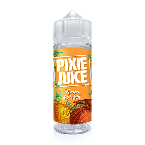 Lemon & Peach E-Liquid Shortfill By Pixie Juice Vol.2 100ml
