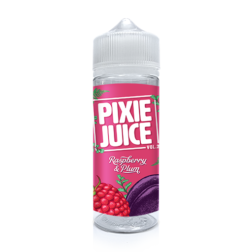 Raspberry & Plum E-Liquid Shortfill By Pixie Juice Vol.2 100ml