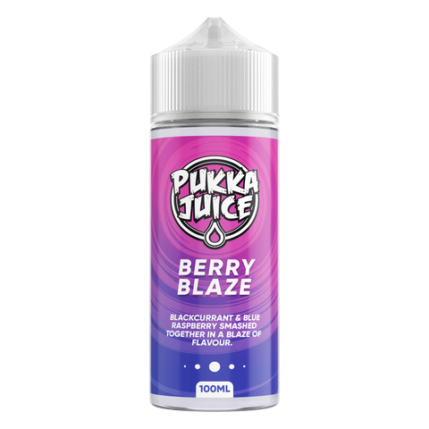 Berry Blaze E-Liquid Shortfill By Pukka 100ml