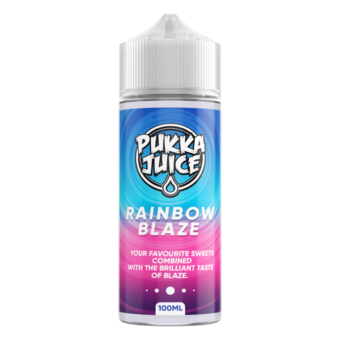 Rainbow Blaze E-Liquid Shortfill By Pukka 100ml