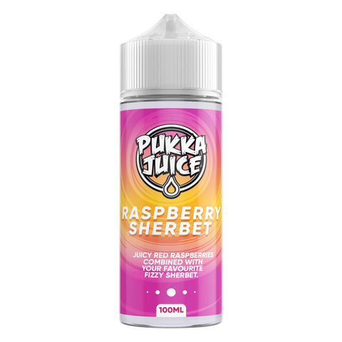 Raspberry Sherbet E-Liquid Shortfill By Pukka 100ml