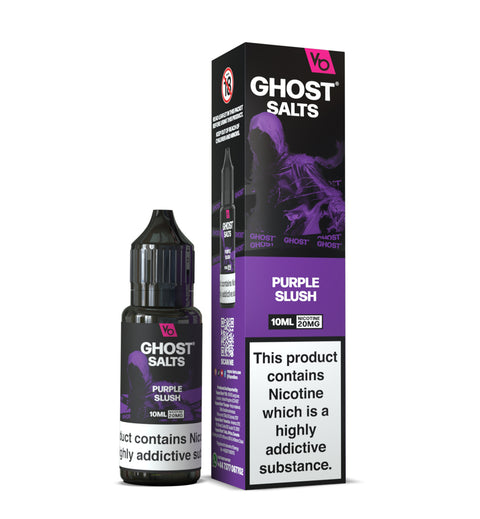 Purple Slush GHOST SALTS E-Liquid Nicotine Salt By Vapes Bars 10ml