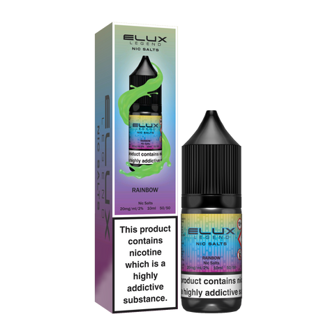 Rainbow E-Liquid Nicotine Salt By Elux Legend 10ml