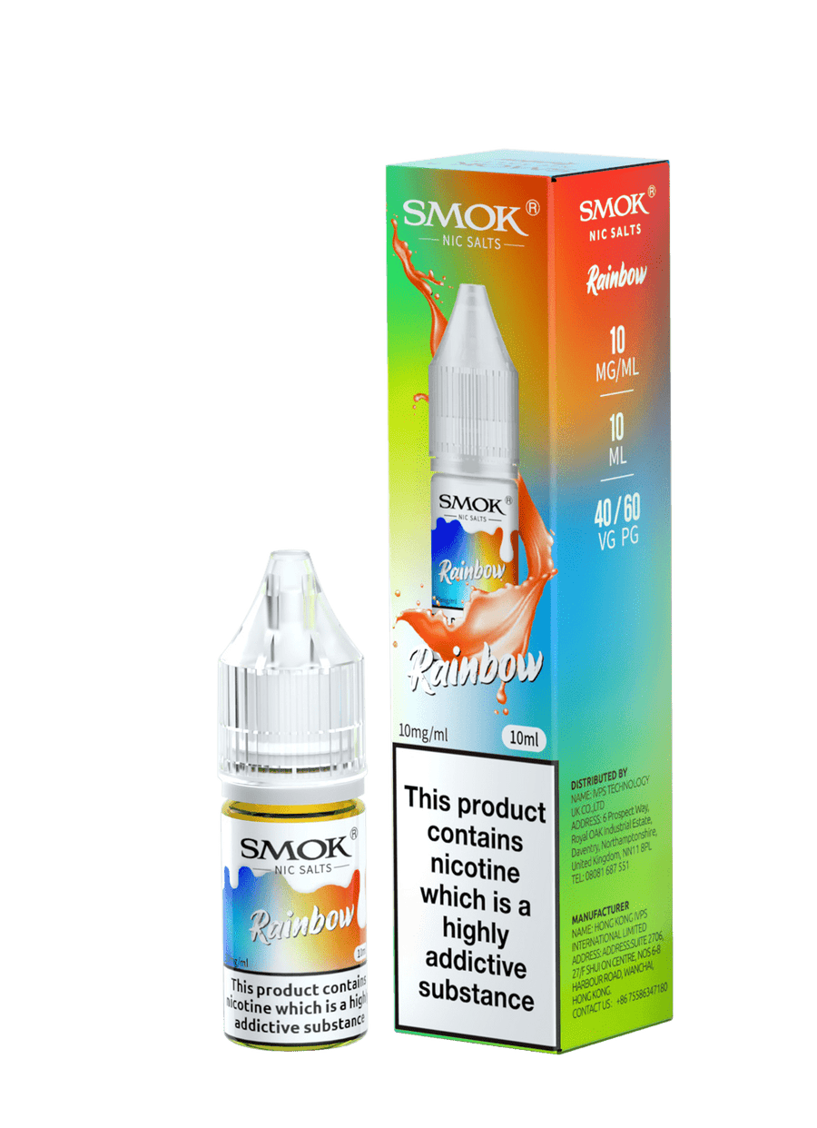 Rainbow E-Liquid Nicotine Salt By Smok 10ml