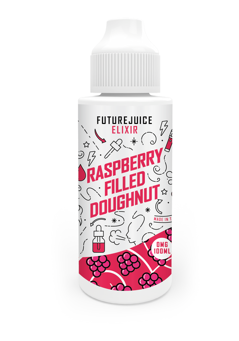Raspberry Filled Doughnut E-Liquid Shortfill By Future Juice 100ml