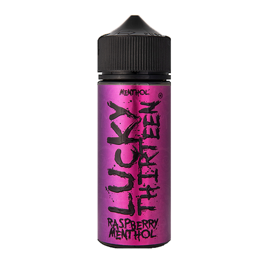 Raspberry Menthol E-Liquid Shortfill By Lucky Thirteen 100ml