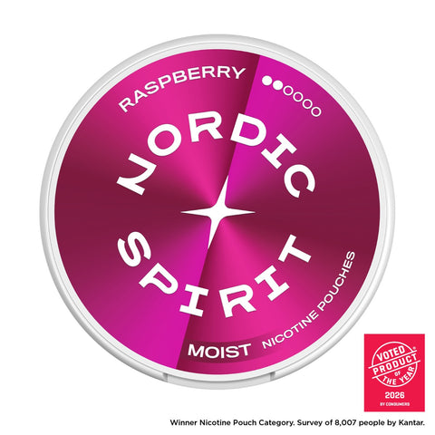 Nordic Spirit Raspberry Nicotine Pouches