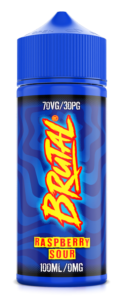 Raspberry Sour BRUTAL Range E-Liquid Shortfill By Just Juice 100ml