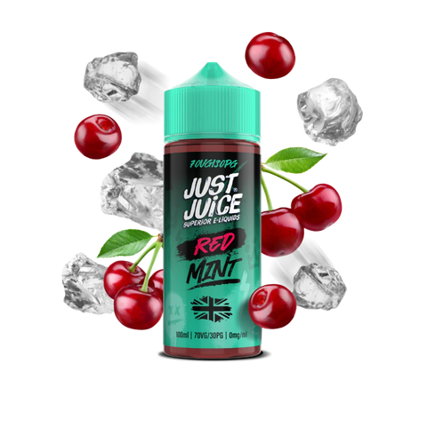 Red Mint E-Liquid Shortfill By Just Juice 100ml